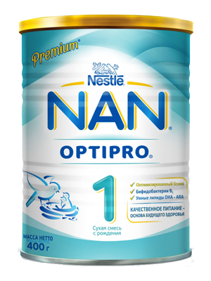 Детская адаптированная молочная смесь NAN 1 400 гр